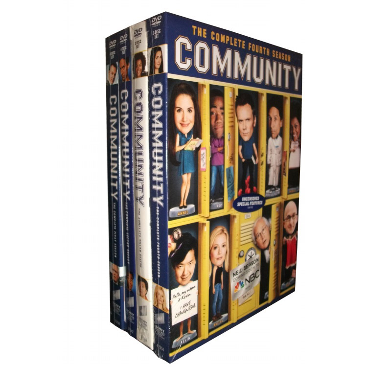 Community Seasons 1-4 DVD Box Set